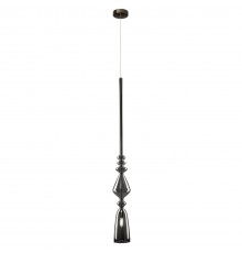 Светильник подвесной Crystal Lux LUX NEW SP1 B SMOKE