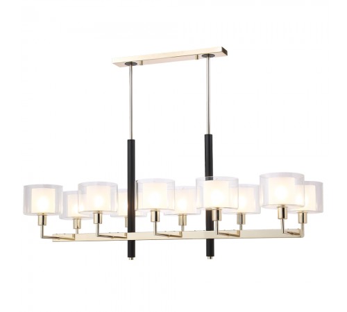 Люстры Crystal Lux MAESTRO SP-PL10 L1100 GOLD Люстры Crystal Lux MAESTRO SP-PL10 L1100 GOLD