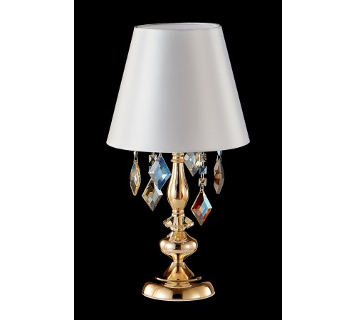 Настольная лампа Crystal Lux MERCEDES LG1 GOLD/COLOR Настольная лампа Crystal Lux MERCEDES LG1 GOLD/COLOR
