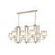 Люстра Crystal Lux NICOLAS SP8 L1000 GOLD/WHITE