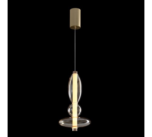 Светильник подвесной Crystal Lux QUASAR SP10W LED AMBER Светильник подвесной Crystal Lux QUASAR SP10W LED AMBER