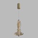 Светильник подвесной Crystal Lux QUASAR SP10W LED AMBER