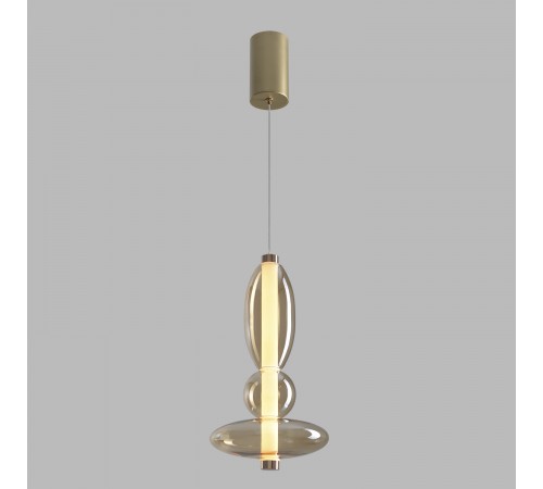 Светильник подвесной Crystal Lux QUASAR SP10W LED AMBER Светильник подвесной Crystal Lux QUASAR SP10W LED AMBER