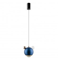Светильник подвесной Crystal Lux AMIGO SP LED BLUE