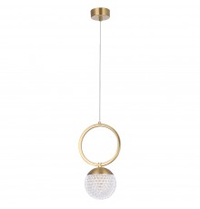 Светильник подвесной Crystal Lux CAROLINA SP1 V1 BRASS