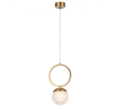 Светильник подвесной Crystal Lux CAROLINA SP1 V1 BRASS Светильник подвесной Crystal Lux CAROLINA SP1 V1 BRASS