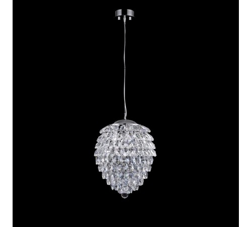 Светильник подвесной Crystal Lux CHARME SP4 CHROME/TRANSPARENT Светильник подвесной Crystal Lux CHARME SP4 CHROME/TRANSPARENT