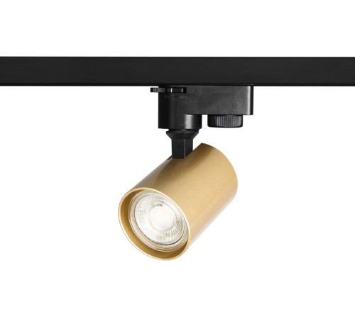 Светильник трековый однофазный Crystal Lux CLT 0.31 001 60 BL-GO Светильник трековый однофазный Crystal Lux CLT 0.31 001 60 BL-GO