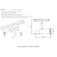 Светильник трековый магнитный Crystal Lux CLT 0.33 006 12W BL-CH 4000K