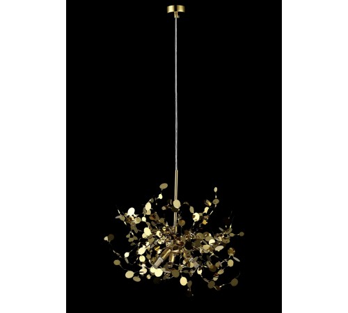 Светильник подвесной Crystal Lux GARDEN SP3 D400 GOLD Светильник подвесной Crystal Lux GARDEN SP3 D400 GOLD
