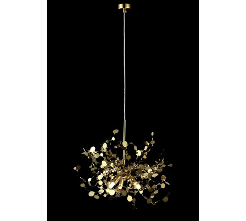 Светильник подвесной Crystal Lux GARDEN SP3 D400 GOLD Светильник подвесной Crystal Lux GARDEN SP3 D400 GOLD
