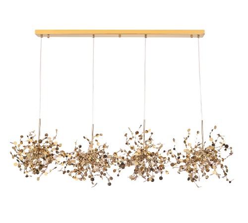 Люстра Crystal Lux GARDEN SP3х4 L1600 GOLD Люстра Crystal Lux GARDEN SP3х4 L1600 GOLD