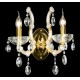 Бра Crystal Lux HOLLYWOOD AP2 GOLD