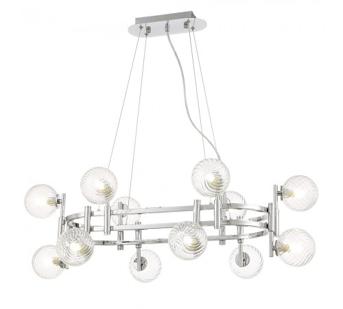 Люстра Crystal Lux LUXURY SP12L CHROME Люстра Crystal Lux LUXURY SP12L CHROME