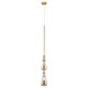 Светильник подвесной Crystal Lux LUX NEW SP1 B AMBER