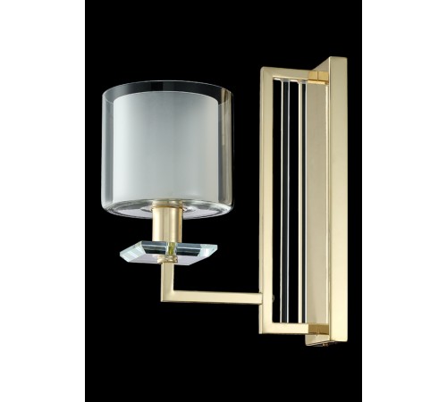 Бра Crystal Lux NICOLAS AP1 GOLD/WHITE Бра Crystal Lux NICOLAS AP1 GOLD/WHITE