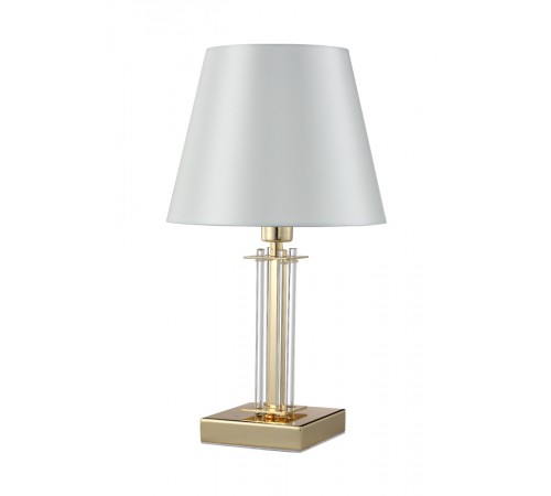 Настольная лампа Crystal Lux NICOLAS LG1 GOLD/WHITE Настольная лампа Crystal Lux NICOLAS LG1 GOLD/WHITE