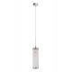 Светильник подвесной Crystal Lux TADEO SP1 D100 CHROME/TRANSPARENTE