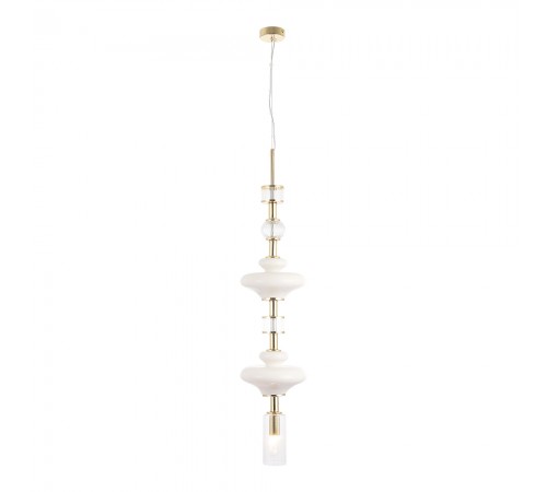 Светильник подвесной Crystal Lux VALENCIA SP1.1 GOLD Светильник подвесной Crystal Lux VALENCIA SP1.1 GOLD