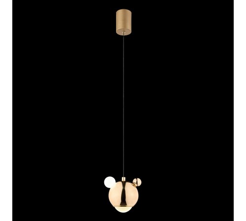 Светильник подвесной Crystal Lux AMIGO SP LED GOLD Светильник подвесной Crystal Lux AMIGO SP LED GOLD