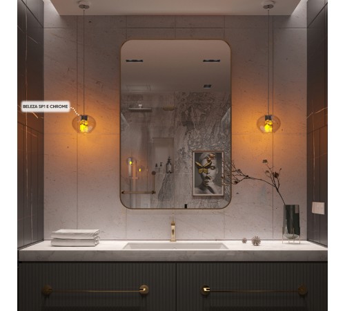 Светильник подвесной Crystal Lux BELEZA SP1 E CHROME Светильник подвесной Crystal Lux BELEZA SP1 E CHROME
