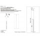 Светильник подвесной Crystal Lux CLT 035C700 WH
