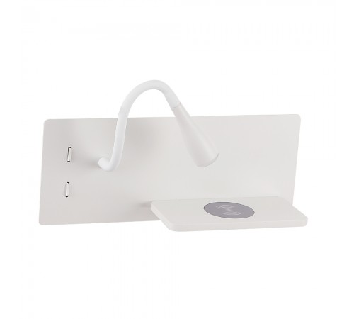 Бра Crystal Lux CLT 217W Qi+USB WH Бра Crystal Lux CLT 217W Qi+USB WH