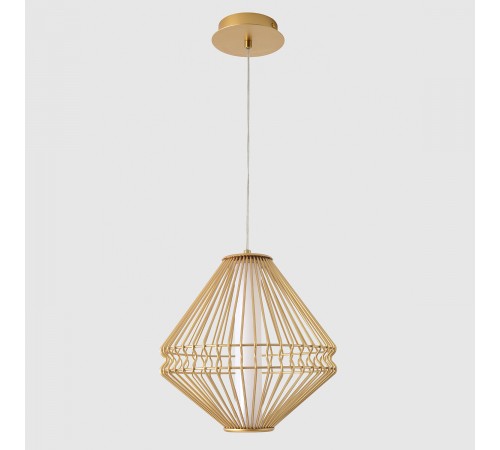 Светильник подвесной Crystal Lux CUADRA SP15W LED GOLD Светильник подвесной Crystal Lux CUADRA SP15W LED GOLD