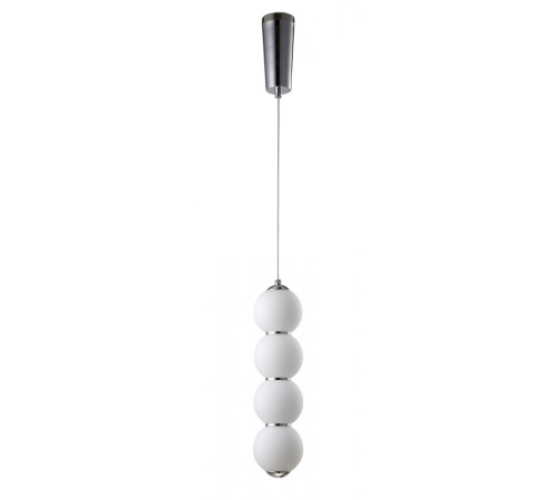 Светильник подвесной Crystal Lux DESI SP4 CHROME/WHITE Светильник подвесной Crystal Lux DESI SP4 CHROME/WHITE