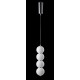 Светильник подвесной Crystal Lux DESI SP4 CHROME/WHITE