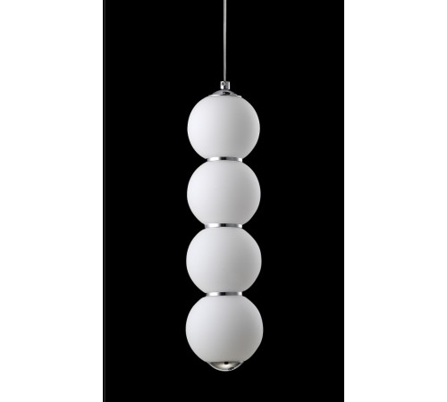 Светильник подвесной Crystal Lux DESI SP4 CHROME/WHITE Светильник подвесной Crystal Lux DESI SP4 CHROME/WHITE