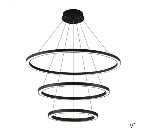 Люстра Crystal Lux FORTUNA SP158W LED BLACK Люстра Crystal Lux FORTUNA SP158W LED BLACK