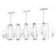 Люстра Crystal Lux NICOLAS SP12 L1600 NICKEL/WHITE