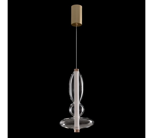Светильник подвесной Crystal Lux QUASAR SP10W LED TRANSPARENT Светильник подвесной Crystal Lux QUASAR SP10W LED TRANSPARENT