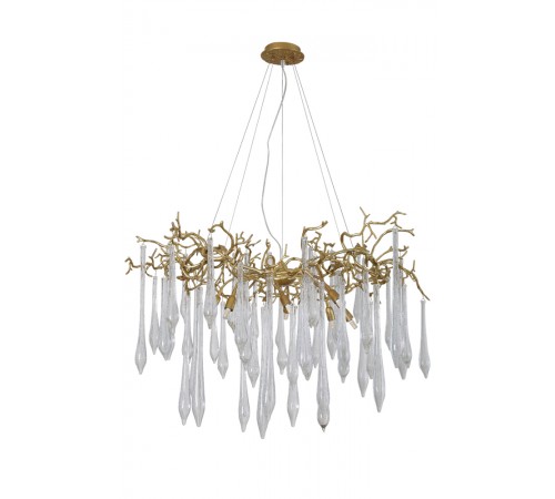 Люстра Crystal Lux REINA SP8 D1000 GOLD PEARL Люстра Crystal Lux REINA SP8 D1000 GOLD PEARL