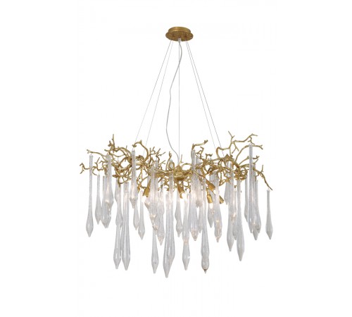 Люстра Crystal Lux REINA SP8 D1000 GOLD PEARL Люстра Crystal Lux REINA SP8 D1000 GOLD PEARL