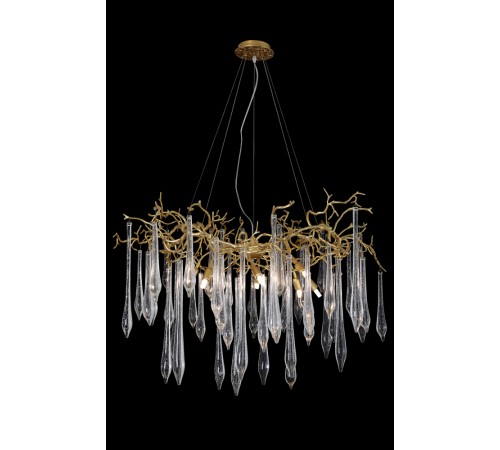 Люстра Crystal Lux REINA SP8 D1000 GOLD PEARL Люстра Crystal Lux REINA SP8 D1000 GOLD PEARL