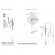 Бра Crystal Lux CANCION AP8W LED