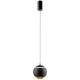 Светильник подвесной Crystal Lux CARO SP LED BLACK