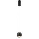 Светильник подвесной Crystal Lux CARO SP LED BLACK