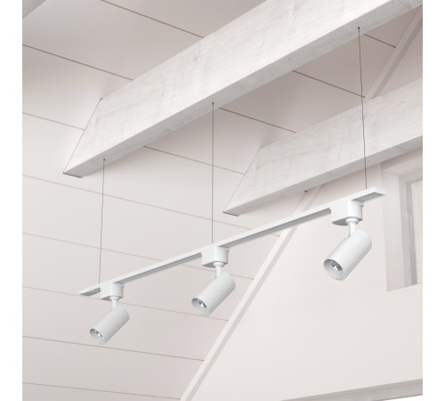 Шинопровод однофазный с питанием и заглушкой Crystal Lux CLT 0.11 01 L1000 WH Шинопровод однофазный с питанием и заглушкой Crystal Lux CLT 0.11 01 L1000 WH