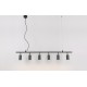 Светильник потолочный Crystal Lux CLT 015C6 L1200 BL