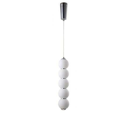 Светильник подвесной Crystal Lux DESI SP5 CHROME/WHITE Светильник подвесной Crystal Lux DESI SP5 CHROME/WHITE