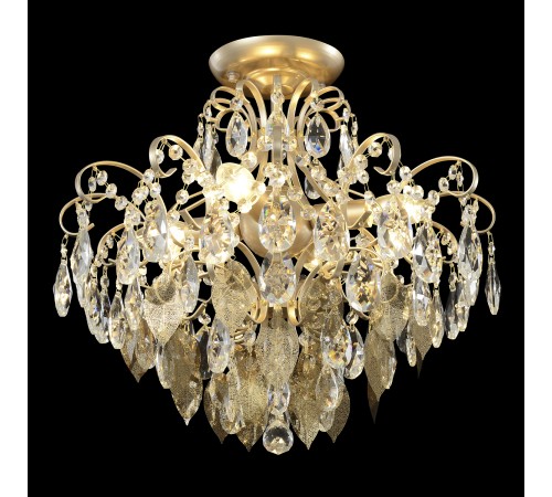 Светильник потолочный Crystal Lux ESMIRALDA PL4 GOLD Светильник потолочный Crystal Lux ESMIRALDA PL4 GOLD