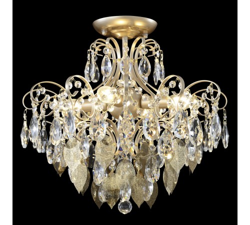 Светильник потолочный Crystal Lux ESMIRALDA PL4 GOLD Светильник потолочный Crystal Lux ESMIRALDA PL4 GOLD