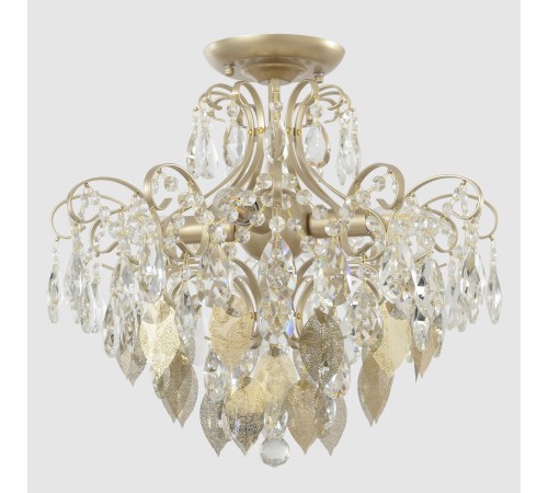 Светильник потолочный Crystal Lux ESMIRALDA PL4 GOLD Светильник потолочный Crystal Lux ESMIRALDA PL4 GOLD