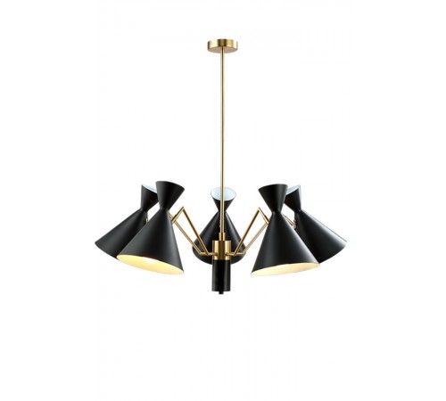Люстра Crystal Lux JOVEN SP5 GOLD/BLACK Люстра Crystal Lux JOVEN SP5 GOLD/BLACK