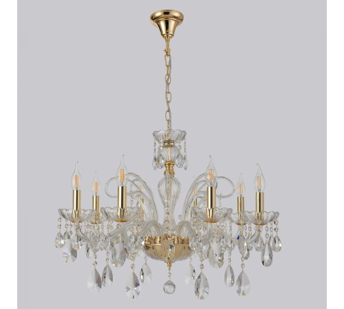 Люстра Crystal Lux MONICA SP8 GOLD Люстра Crystal Lux MONICA SP8 GOLD