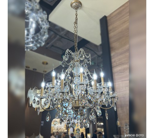 Люстра Crystal Lux ODELIS SP12 GOLD Люстра Crystal Lux ODELIS SP12 GOLD