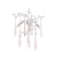 Бра Crystal Lux REINA AP3 SILVER PATINA
